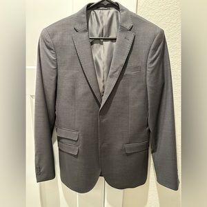 Grey Egara Men’s Slim Fit Blazer